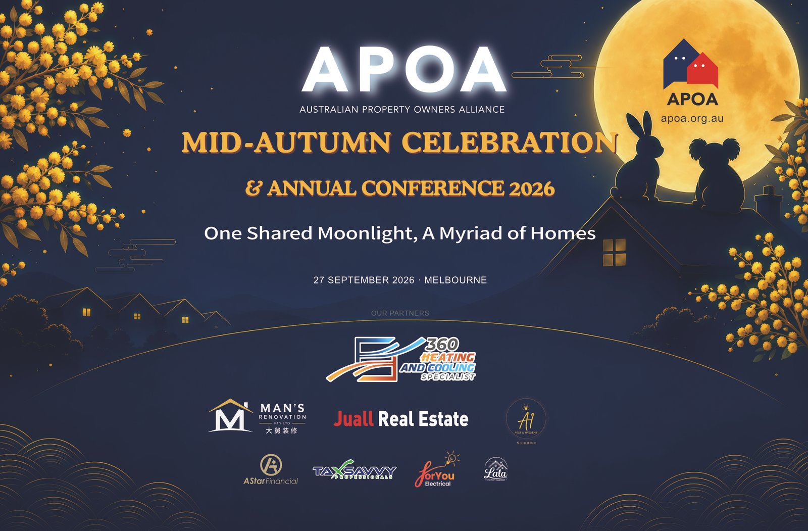 APOA 中秋社区活动暨年度聚会 2026