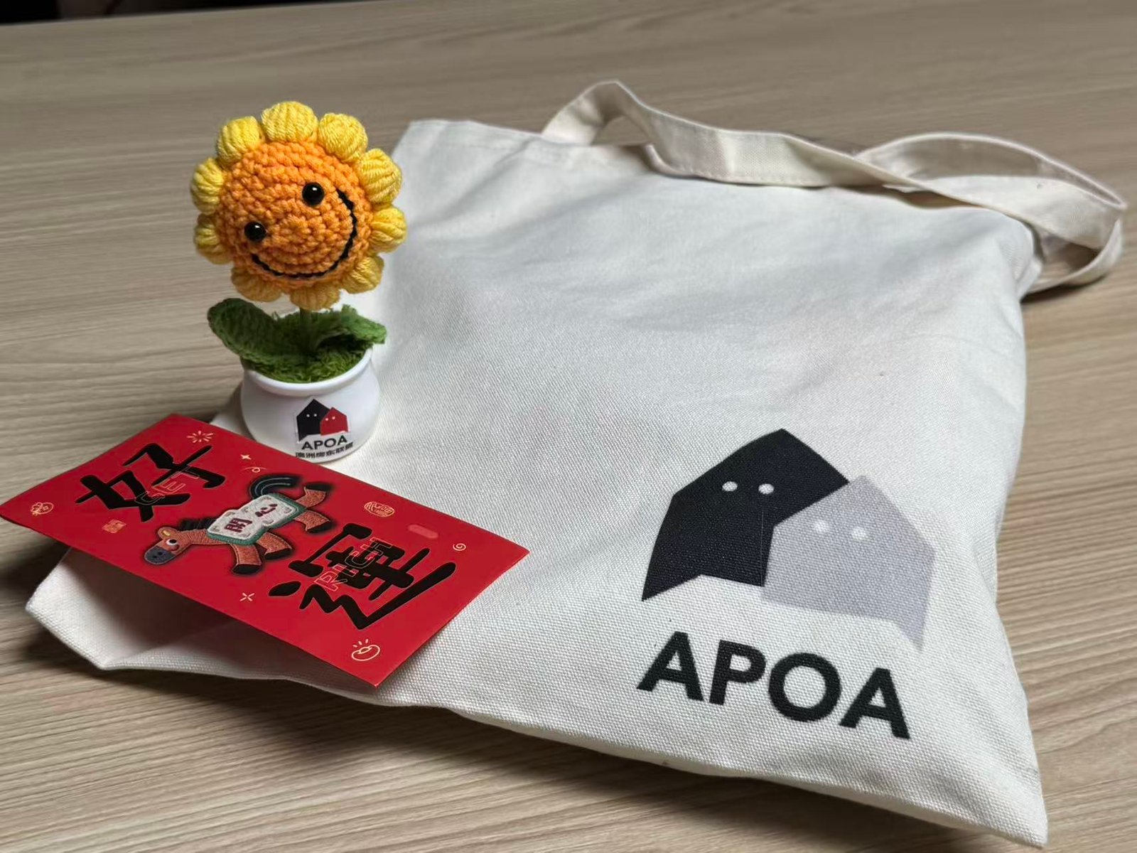 APOA branded community item