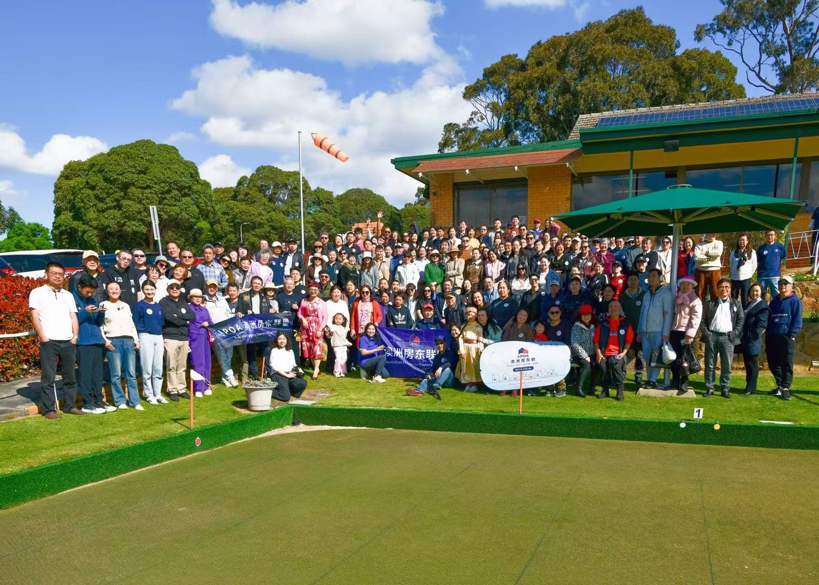 APOA members and volunteers at the 2026 Mid-Autumn community gathering.
